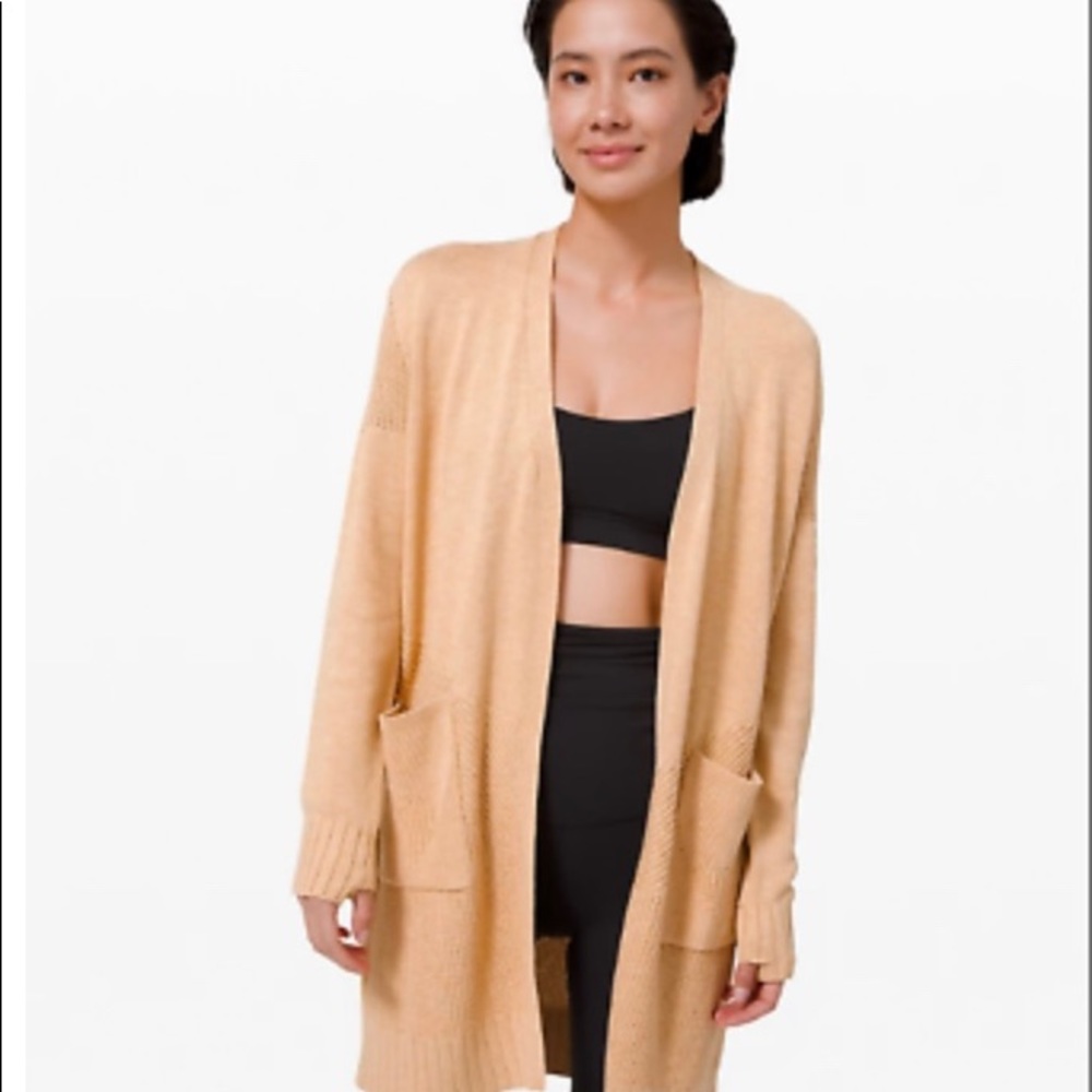 Lululemon sincerely yours wrap sweater